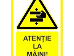 Placuta atentie la maini